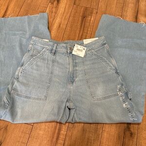 American Eagle dreamy Drape Cargo Jeans